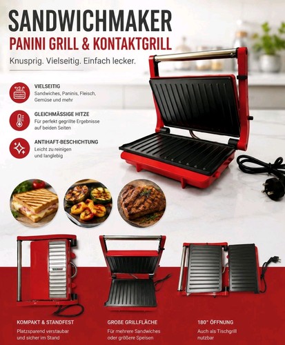 Elektrogrill panini grill - elektrogrill,