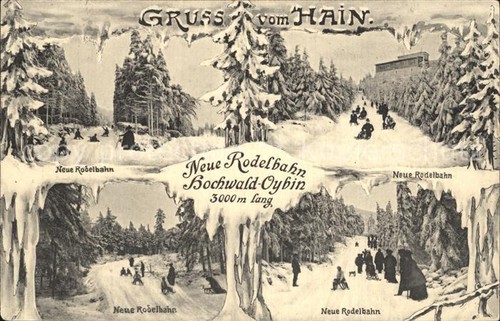 Hain oybin rodelbahn - hain,