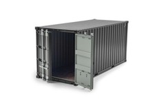Container 20 Fuß schwarz
