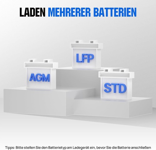 Batterieladegerät 12v 24v 20a - 12v/24v,