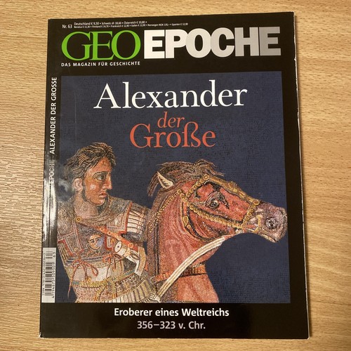 Geo epoche alexander - epoche, nr.