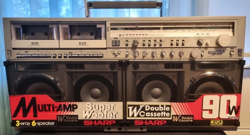 Sharp 777h - gf-777h, (boombox)
