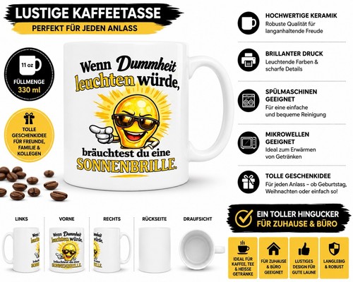 Kaffeetasse lustiger spruch - lustiger,