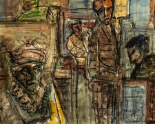 DDR Kunst - A. HARTUNG "Im