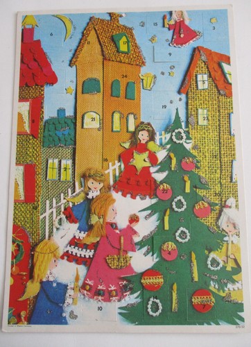 Alter adventskalender mit - adventskalender,