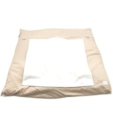 Nordic Coast Company Baby Wickelauflage 70x80 Frottee Bezug Füllung Waschmaschin