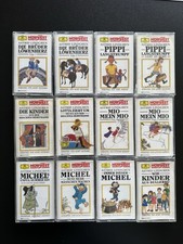 MC Kassette Hörspiel Hörfest®️ Astrid Lindgren Pippi Madita Bullerbü Mein Mio