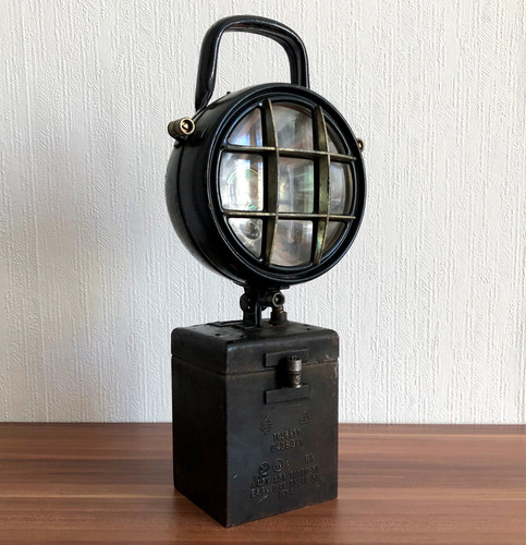 Alte handlampe grubenlampe - alte,