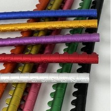 Vogelringe Markierungsringe - Aluminium Ringe Ø  2,5/3/4mm - 1 Stange à 20 Ringe