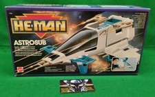 MATTEL 1990, MASTERS OF THE UNIVERSE, HE-MAN NEW ADVENTURES, ASTROSUB, NEW MISB!