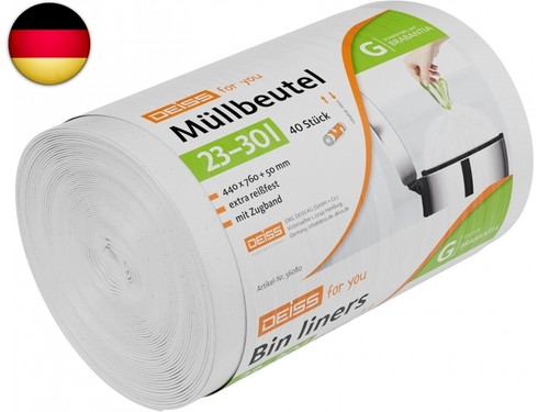 Deiss müllbeutel liter - deiss, 23-30