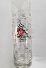 1.FC Köln - Saison 2001/2002 - Kölschglas 0,2l - Bierglas - Bier