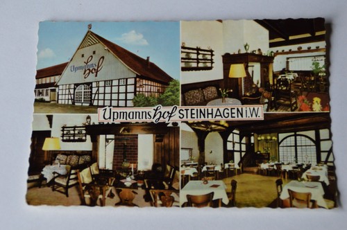 Alte ansichtskarte gaststätte - alte,