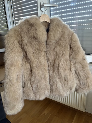 Echt fuchs pelz mantel größe - echt,