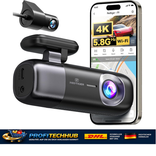 Redtiger dashcam 1080p - 4k,