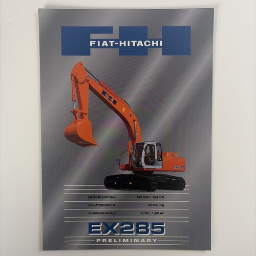 Fiat hitachi 285 - hitachi, ex