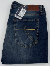 Camp David Jeans Chino Hose Denim Br:ad:R645 Baumwollmischung blau Größe 38/34