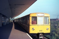 Originaldia U-Bahn Berlin 