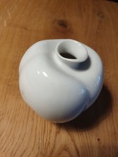 Arzberg 2 Kleine Vasen Apfel und Halbrunde Form