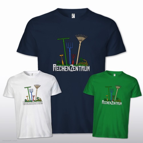 Shirt rechenzentrum garten - t-shirt,