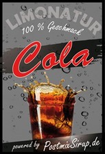 Cola - Postmixsirup - Postmix - Sirup - Getränkesirup - 20l BiB (6,12€/L)