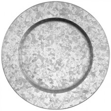 Deko-Teller Metall Vintage