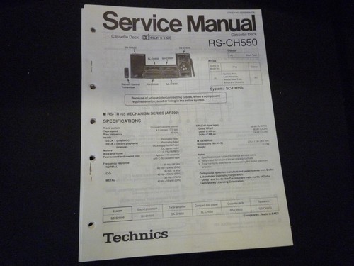 Original service manual - service,