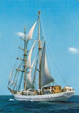 Segelschulschiff wilhelm - ak,