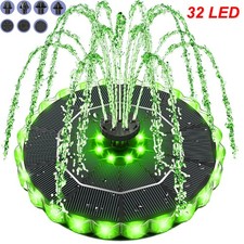 LED Solar Pumpe mit Akku Teich