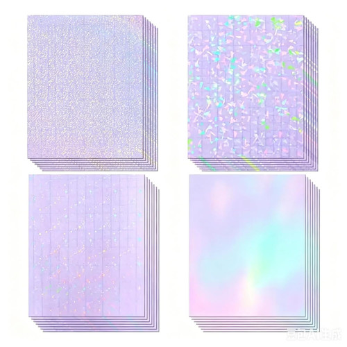 Blatt hologrammfolie - blatt, a4