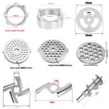 Edelstahl Messer Lochscheiben