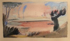Orig.-Aquarell, Emil Nolde