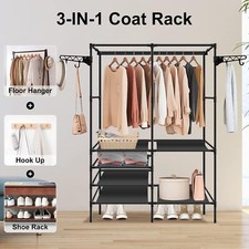 Kleiderständer Garderobenständer Kleiderstange  Kleiderschiene Kleiderlüfter