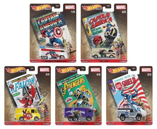 Marvel set modellautos - marvel,