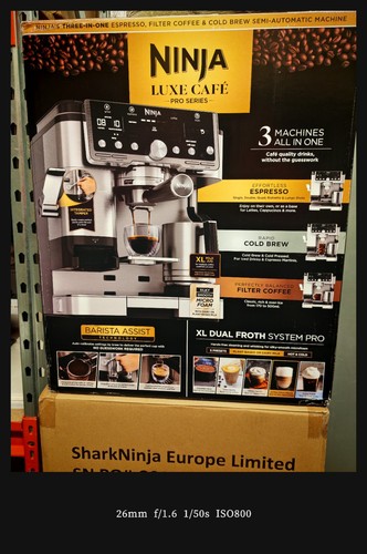 Ninja es701uk luxe - es701uk, café
