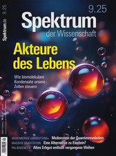 Spektrum der Wissenschaft -- Heft 9 / 2025 -- neu