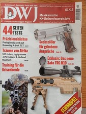 DWJ Deutsches Waffen-Journal 2013 komplett (12 Hefte) TOP!!!