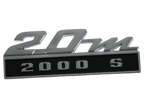 Typenschild 20m2000s für ford - typenschild,