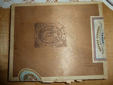 sehr alt Zigarren Holzschachtel KRONEN-CIGARRE