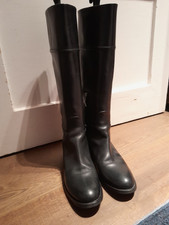 Stiefel schwarz von Jil Sander Gr. 38