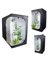 ® Growzelt Indoor Premium Mylar 97% reflektierend Hydroponisches System Growb...