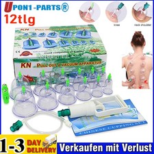 12Stk Schröpfen Set Vakuum