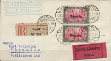 Danzig 1920 brief mi 15b - brief,