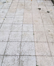 Betonplatten 40 cm x 40 cm Dicke 4 cm Farbe in Rosa und Grau für Garten Terrasse