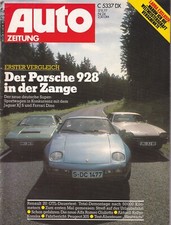 Auto Zeitung 1977.24 -Porsche 928, Jaguar XJS, Ferrari Dino, Renault 20