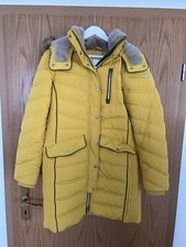 Winterjacke Mantel Damen Senfgelb S Tom Tailor Kapuze 
