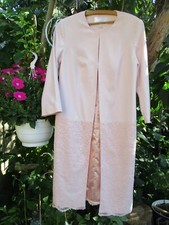 Damenjacke Mantel Gehrock pastellfarben rosa 38 ca. 1 m lang - Schulter 38 cm