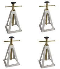 Aluminium Stützböcke für Wohnwagen Anhänger Caravan 4 St.Unterstellblöcke 3600kg