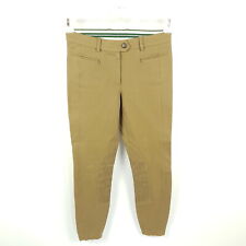 Gössl Trachtenhose Damen Gr. 36 S Braun Bestickt Reiterhose Stretch Hose