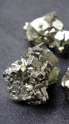 Kleine pyrite katzengold - pyrite,